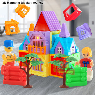 3D Magnetic Blocks : AQ-762